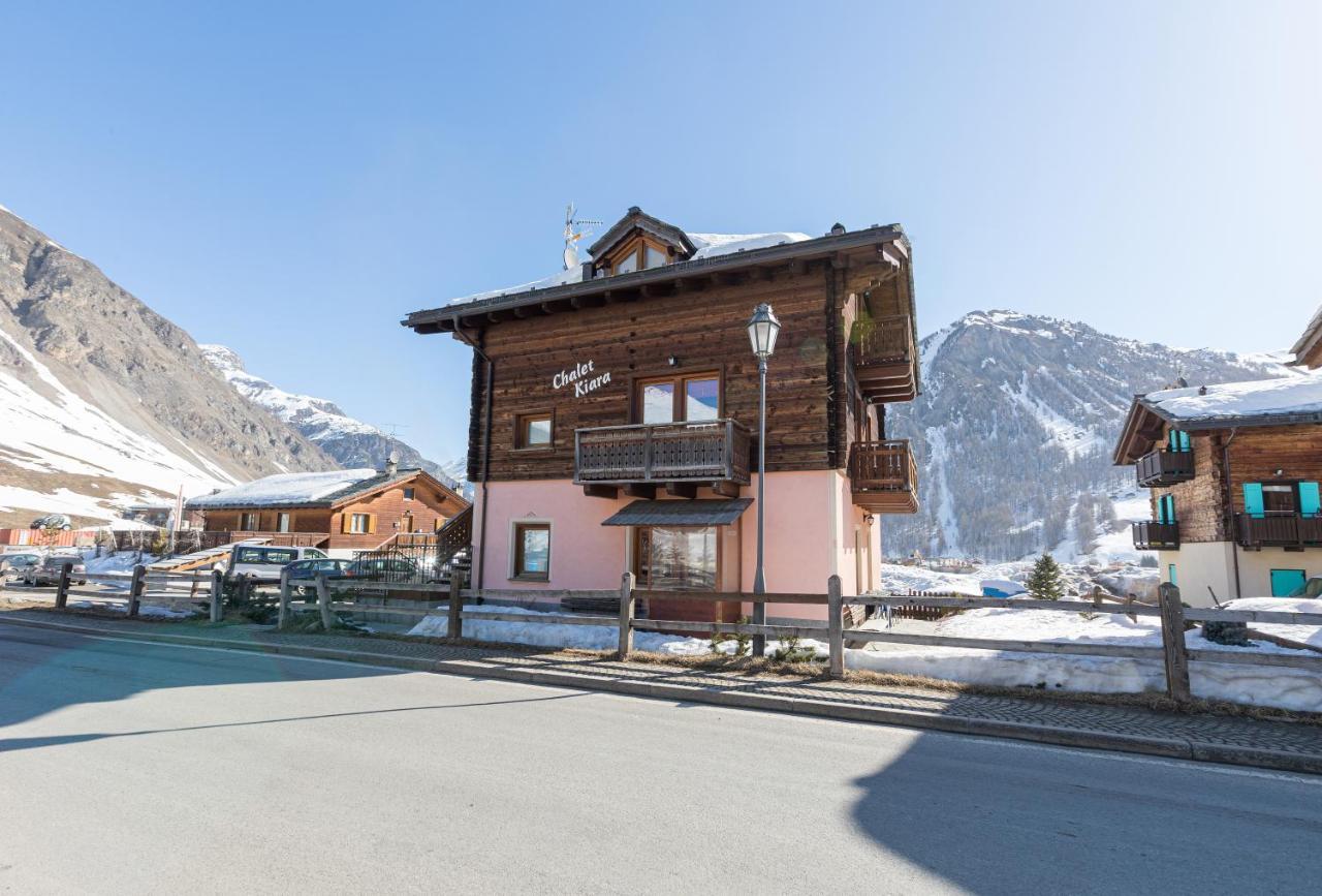 Chalet Kiara - Appartamenti Abar リヴィーニョ エクステリア 写真