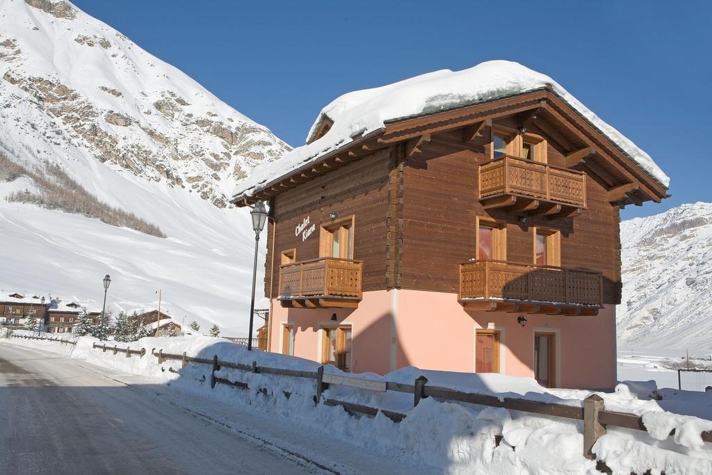 Chalet Kiara - Appartamenti Abar リヴィーニョ エクステリア 写真